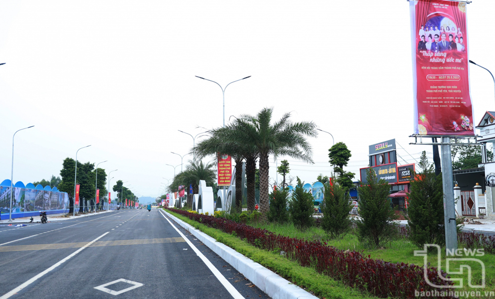 Phổ Yên xây dựng đô thị xanh theo hướng hiện đại