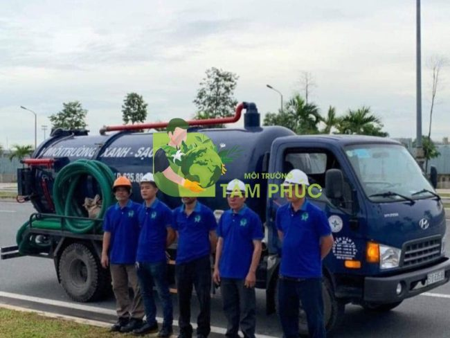 Báo giá hút bể phốt Thái Nguyên tại Môi Trường Tâm Phúc 24/7 - Giá chỉ từ 99k
