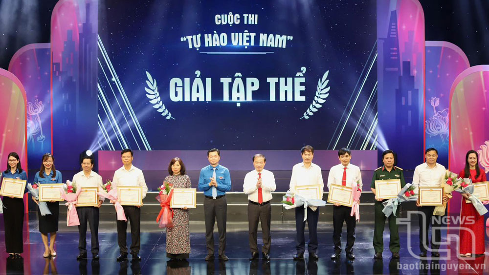 Tỉnh đoàn Thái Nguyên được khen thưởng trong Cuộc thi 'Tự hào Việt Nam'