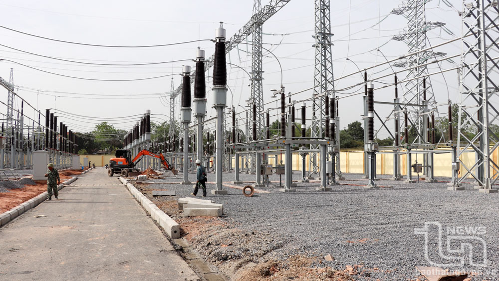 Đến nay, Dự án Trạm biến áp 220kV Phú Bình 2 bảo đảm điều kiện đóng điện theo kế hoạch. 
