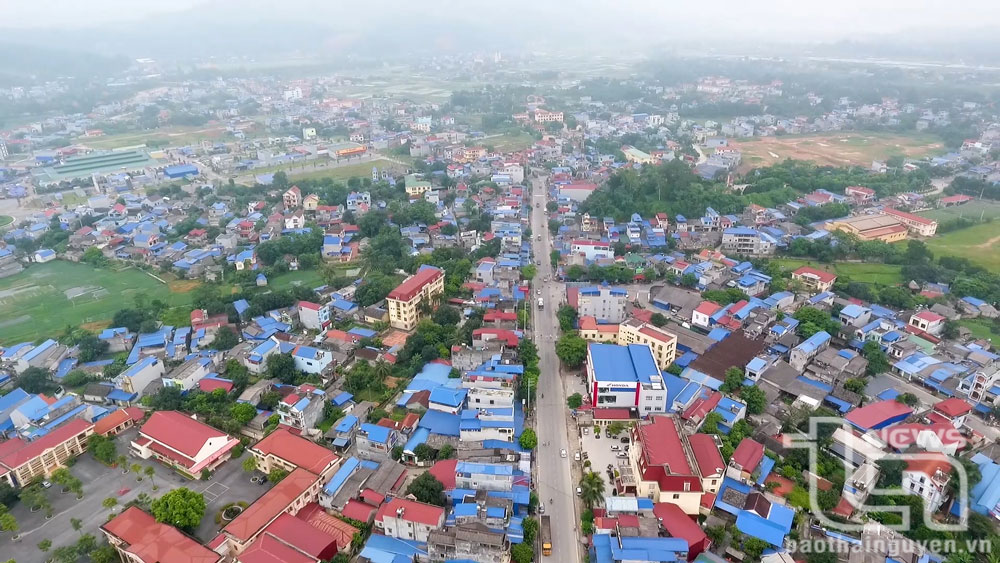 Khu vực trung tâm huyện Đại Từ.