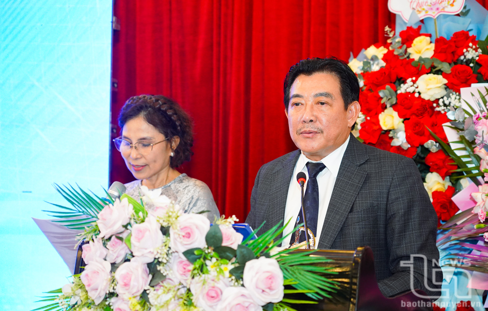 Ông Trương Đình Việt, Tổng Giám đốc VCK Groud, phát biểu tại Lễ ký kết.