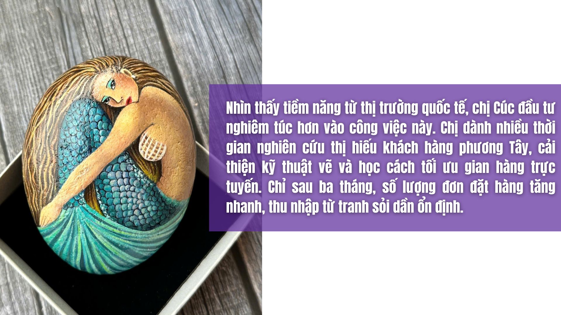 Vẽ lên sỏi đá
