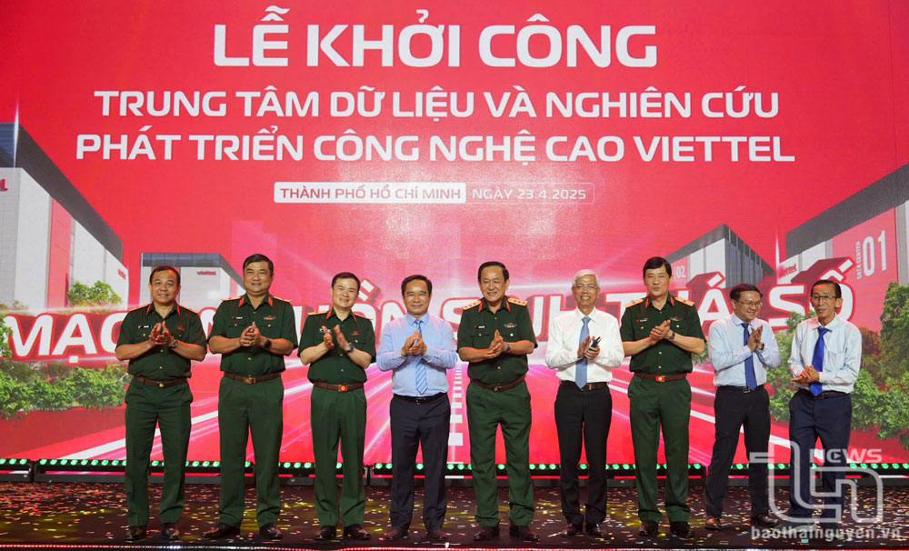 Viettel khởi công Trung tâm Dữ liệu quy mô siêu lớn tại Việt Nam