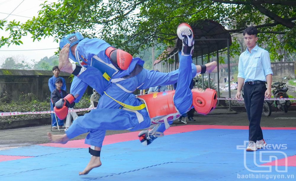 Gần 300 vận động viên tranh tài giải Vovinam "Hào khí võ Việt"