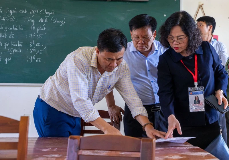 Lên phương án thanh tra, kiểm tra tại kỳ thi tốt nghiệp THPT 2024 