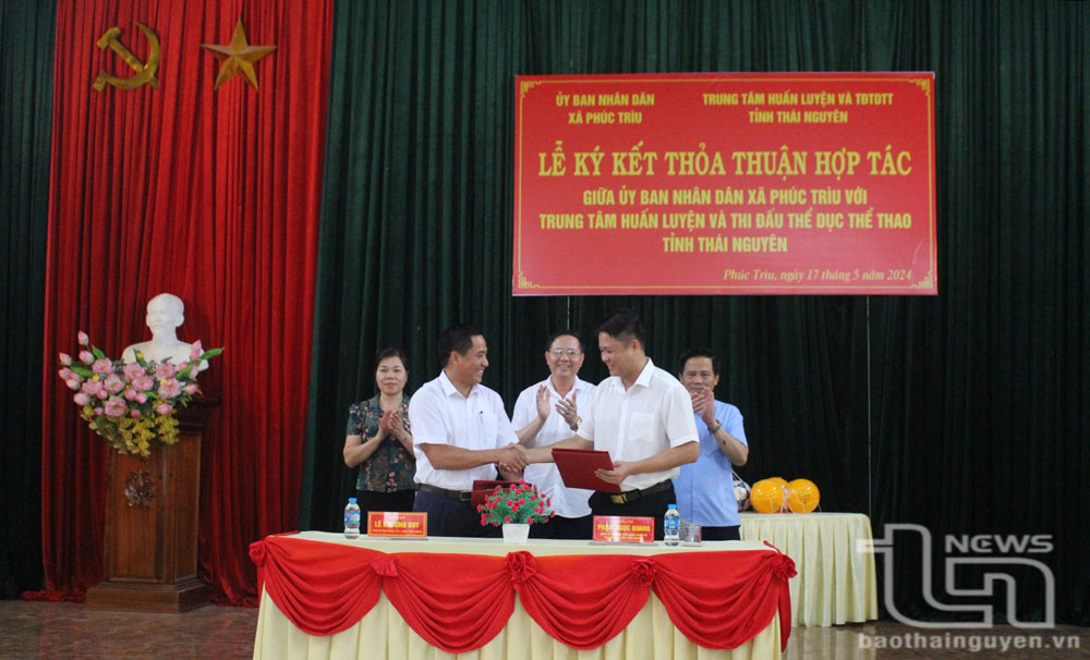 Ký kết thỏa thuận phối hợp công tác thể dục - thể thao