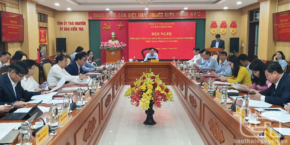 Kết quả Kỳ họp thứ 27 của Ủy ban Kiểm tra Tỉnh ủy Thái Nguyên