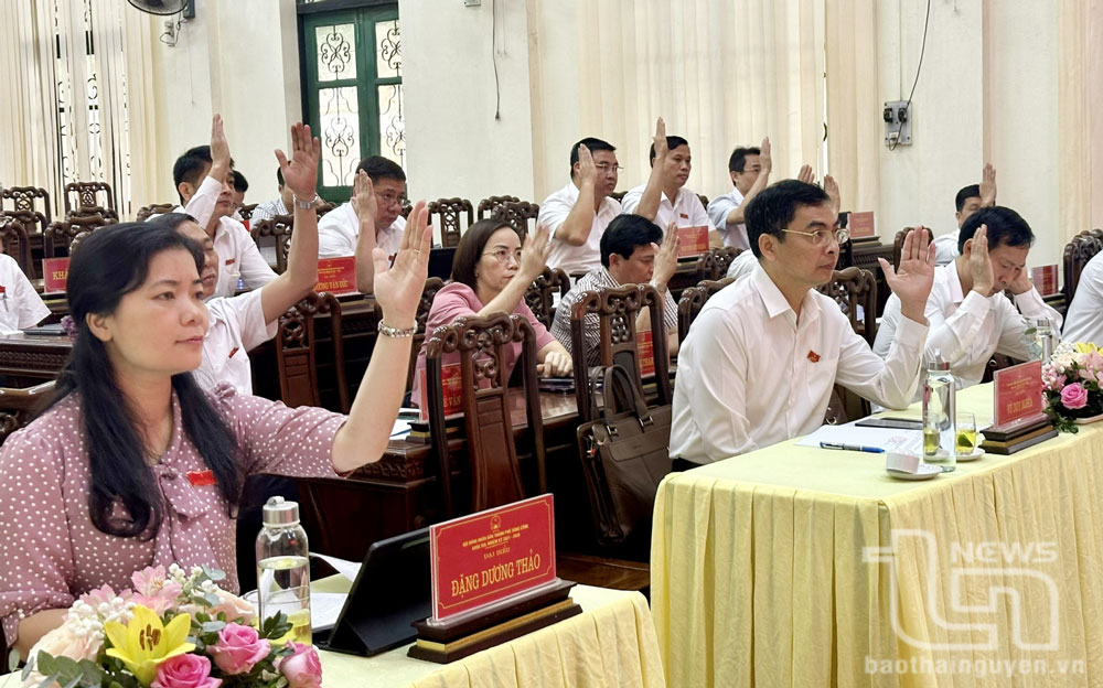 HĐND TP. Sông Công: Thông qua 3 nghị quyết về phát triển kinh tế - xã hội
