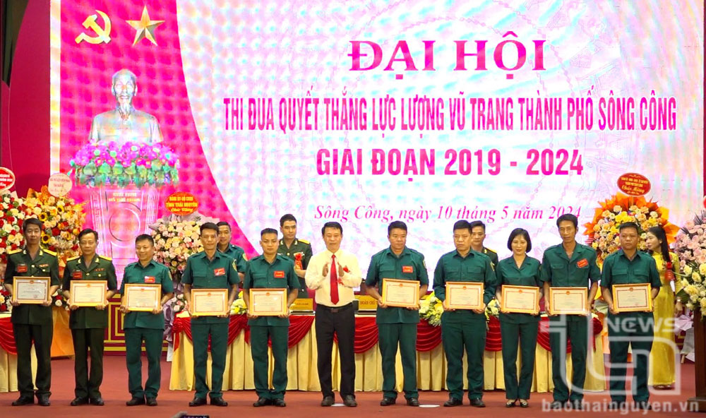 Đại hội Thi đua quyết thắng Lực lượng vũ trang TP. Sông Công 