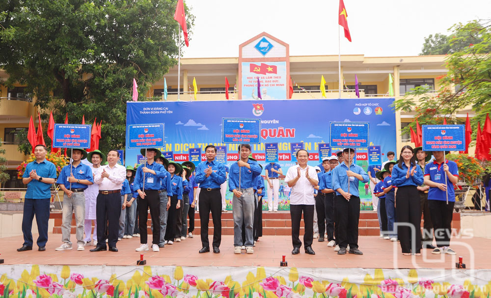 Ra quân Chiến dịch thanh niên tình nguyện hè năm 2024