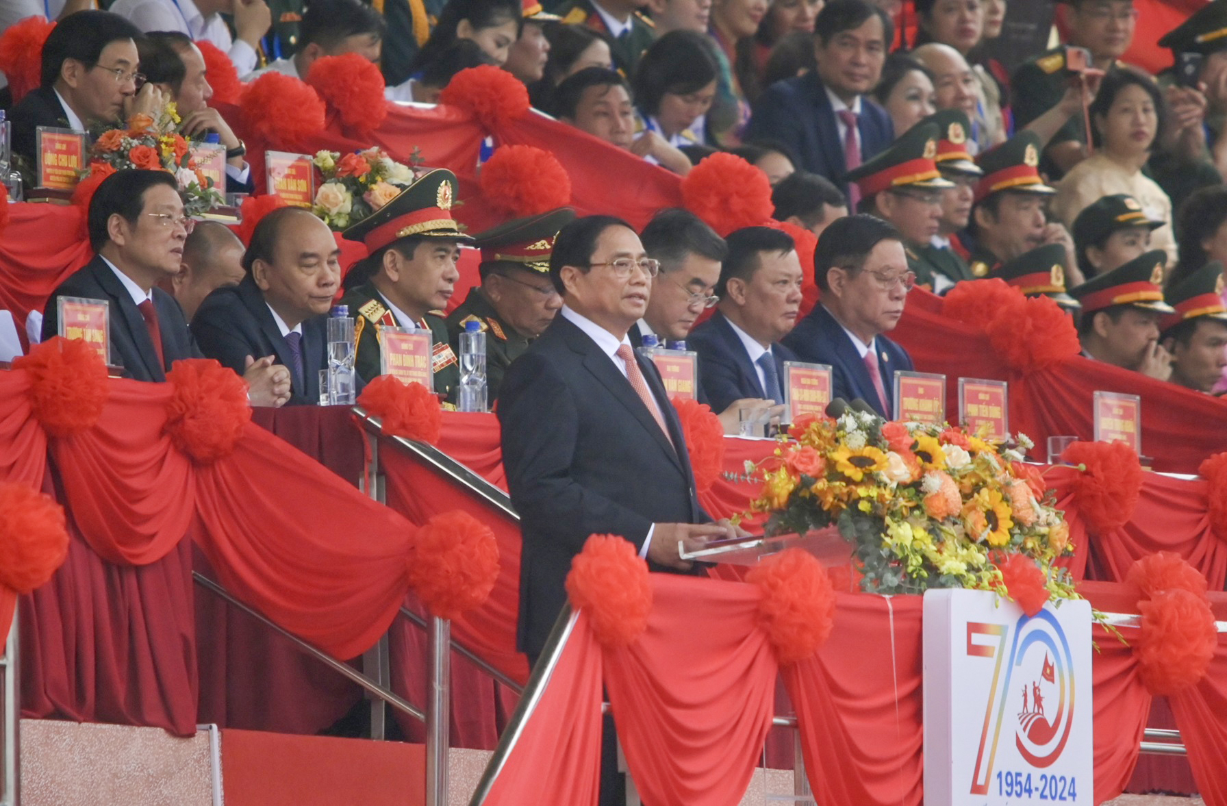 (Ảnh) Hào hùng Lễ kỷ niệm 70 năm Chiến thắng Điện Biên Phủ