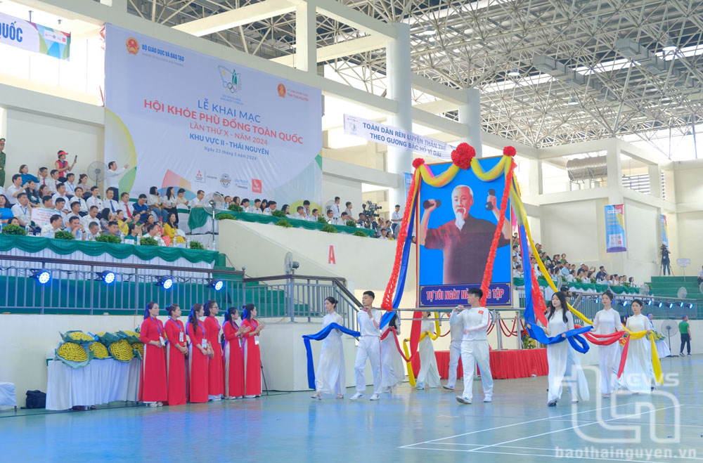 Khai mạc Hội khỏe Phù Đổng toàn quốc lần thứ X - khu vực 2 tại Thái Nguyên