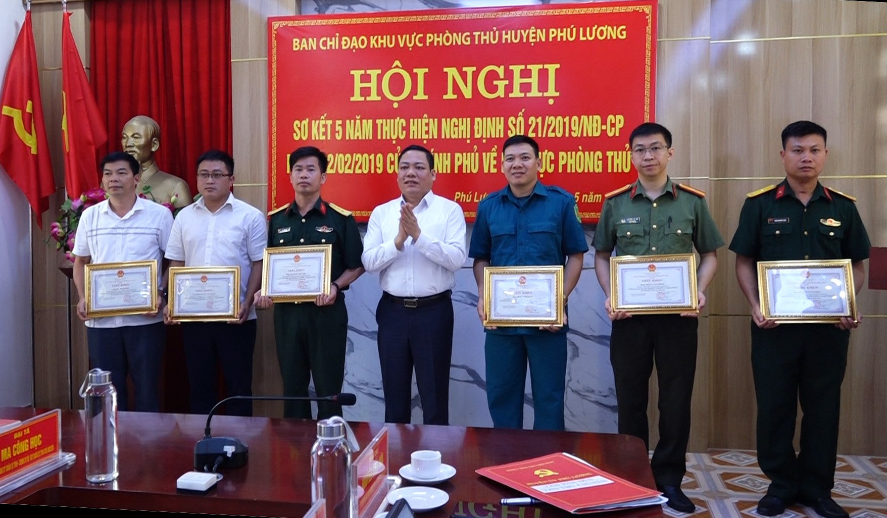 Phú Lương: Tiếp tục xây dựng khu vực phòng thủ ngày càng vững chắc