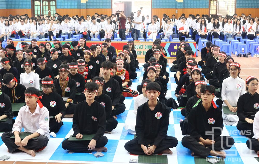 Các thí sinh tham dự Hội thi.