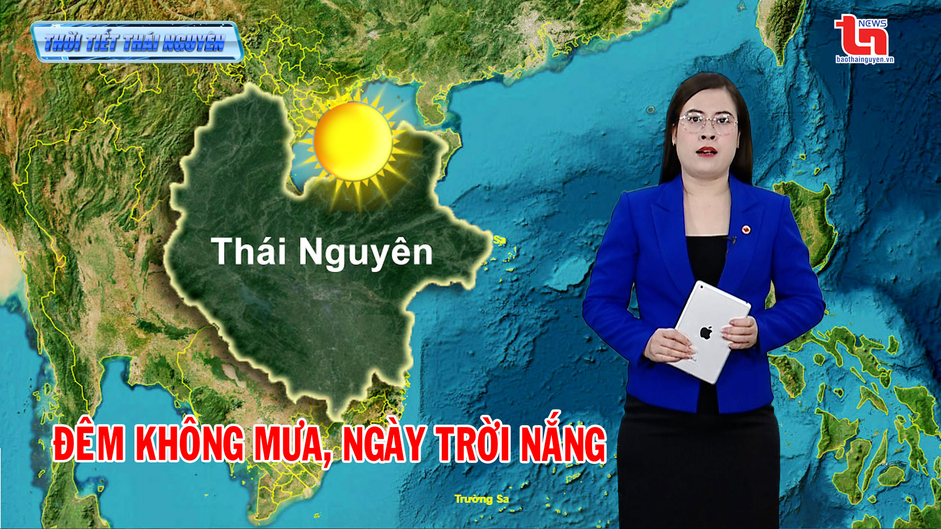 Dự báo thời tiết Thái Nguyên đêm 13/5 và ngày 14/5