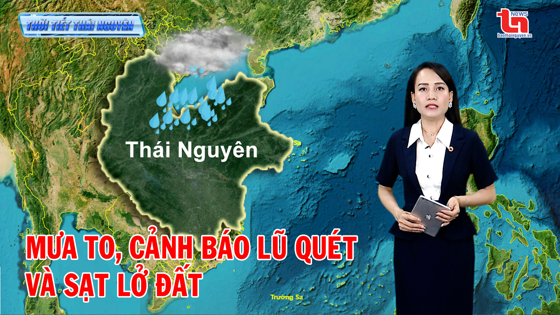 Dự báo thời tiết Thái Nguyên đêm 29/5 và ngày 30/5