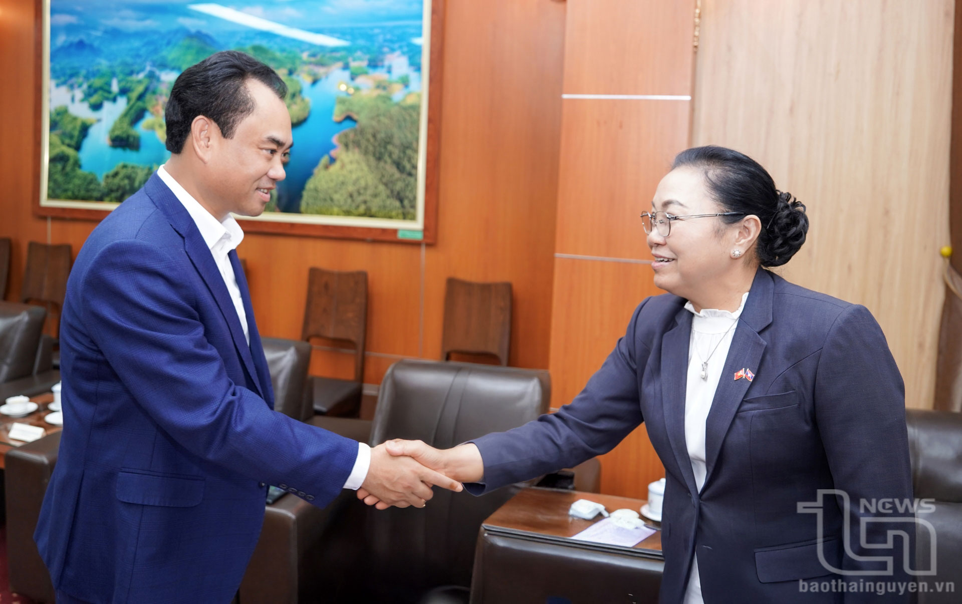 Thái Nguyên luôn sẵn sàng hỗ trợ, giúp đỡ và hợp tác với Lào về các lĩnh vực