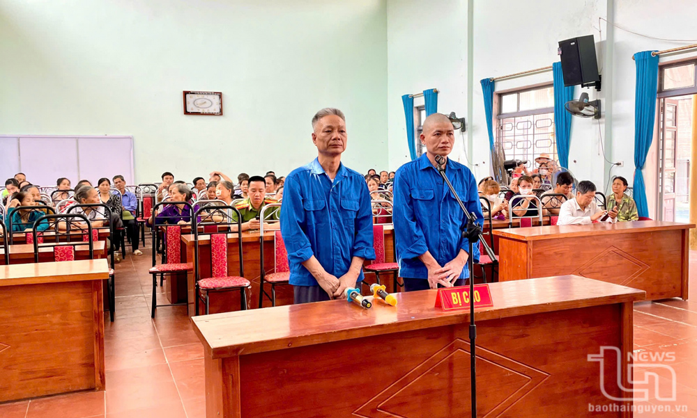 Xét xử 2 vụ án về ma túy tại Định Hóa