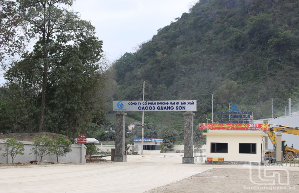 Chấp thuận chủ trương đầu tư Cụm công nghiệp Quang Sơn 1