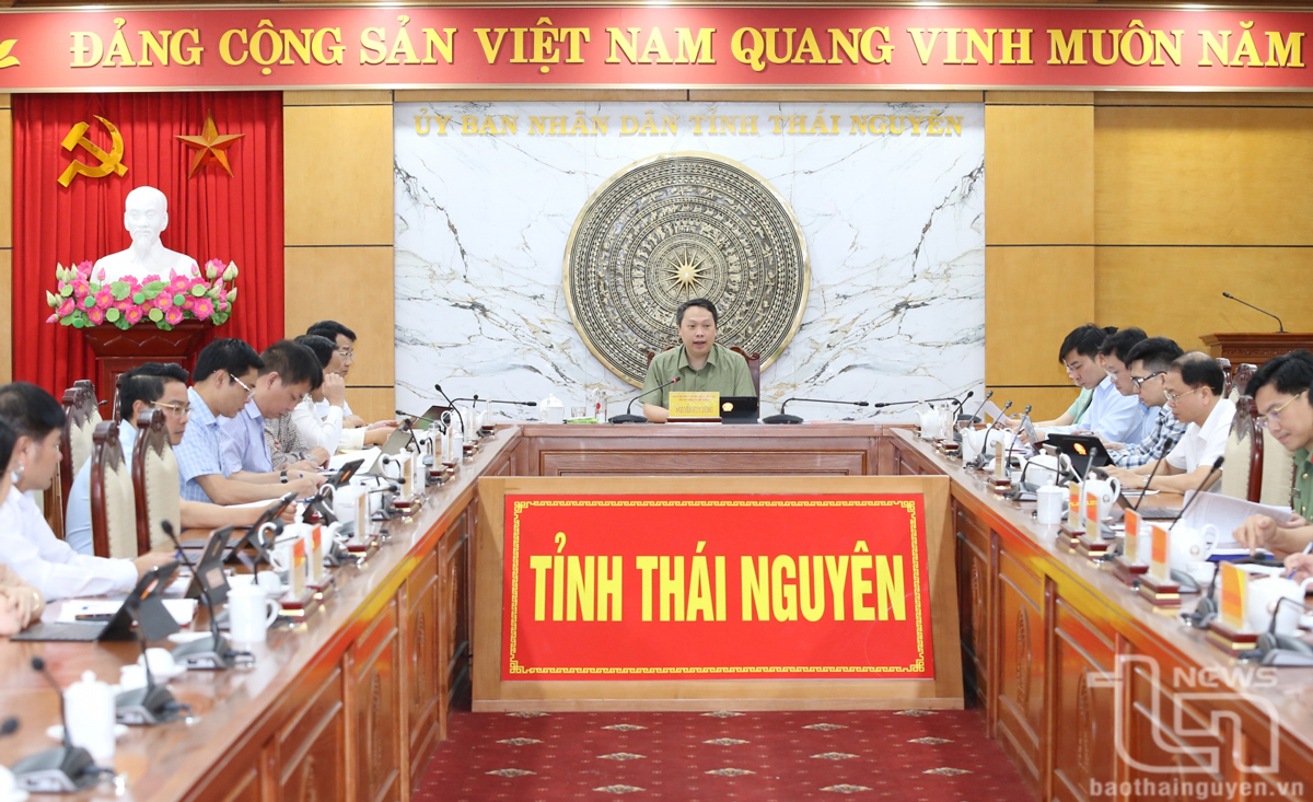Đảng ủy UBND tỉnh Thái Nguyên: Cho ý kiến vào chủ trương điều chỉnh một số dự án