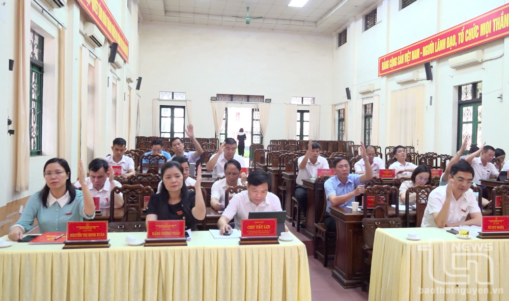 TP. Sông Công: Thông qua nghị quyết điều chỉnh vốn đầu tư công
