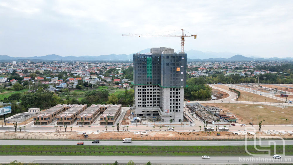 Dự án Khu dân cư Đại Thắng (Khu đô thị Peace Village) tại phường Đồng Tiến và Bãi Bông (TP. Phổ Yên) có tổng mức đầu tư trên 700 tỷ đồng, thực hiện trên diện tích 11.08ha.