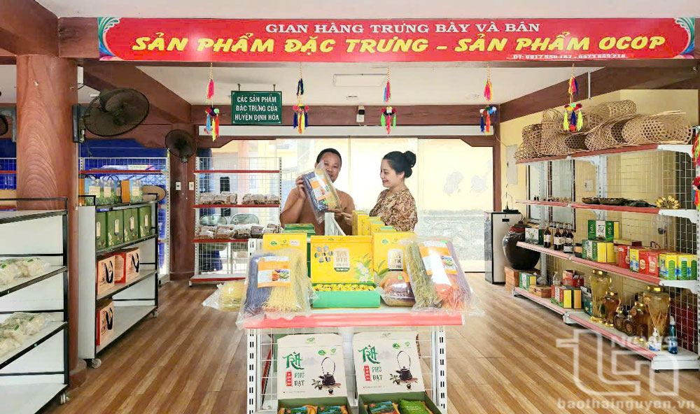 OCOP khơi dậy tiềm năng nông sản Định Hóa