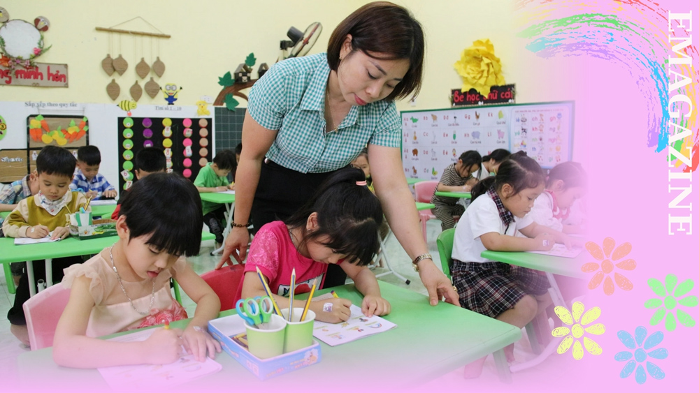 Từ yêu nghề đến sáng kiến vì trẻ thơ