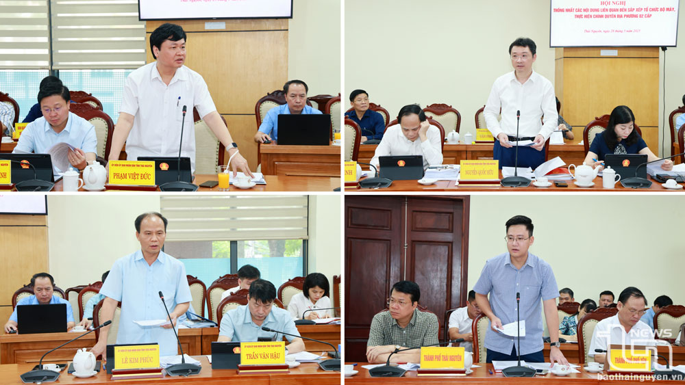 Các đại biểu phát biểu tại Hội nghị.