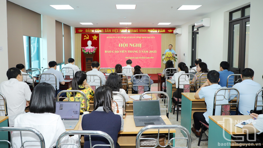 Hội nghị được tổ chức tại Hội trường Báo Thái Nguyên.