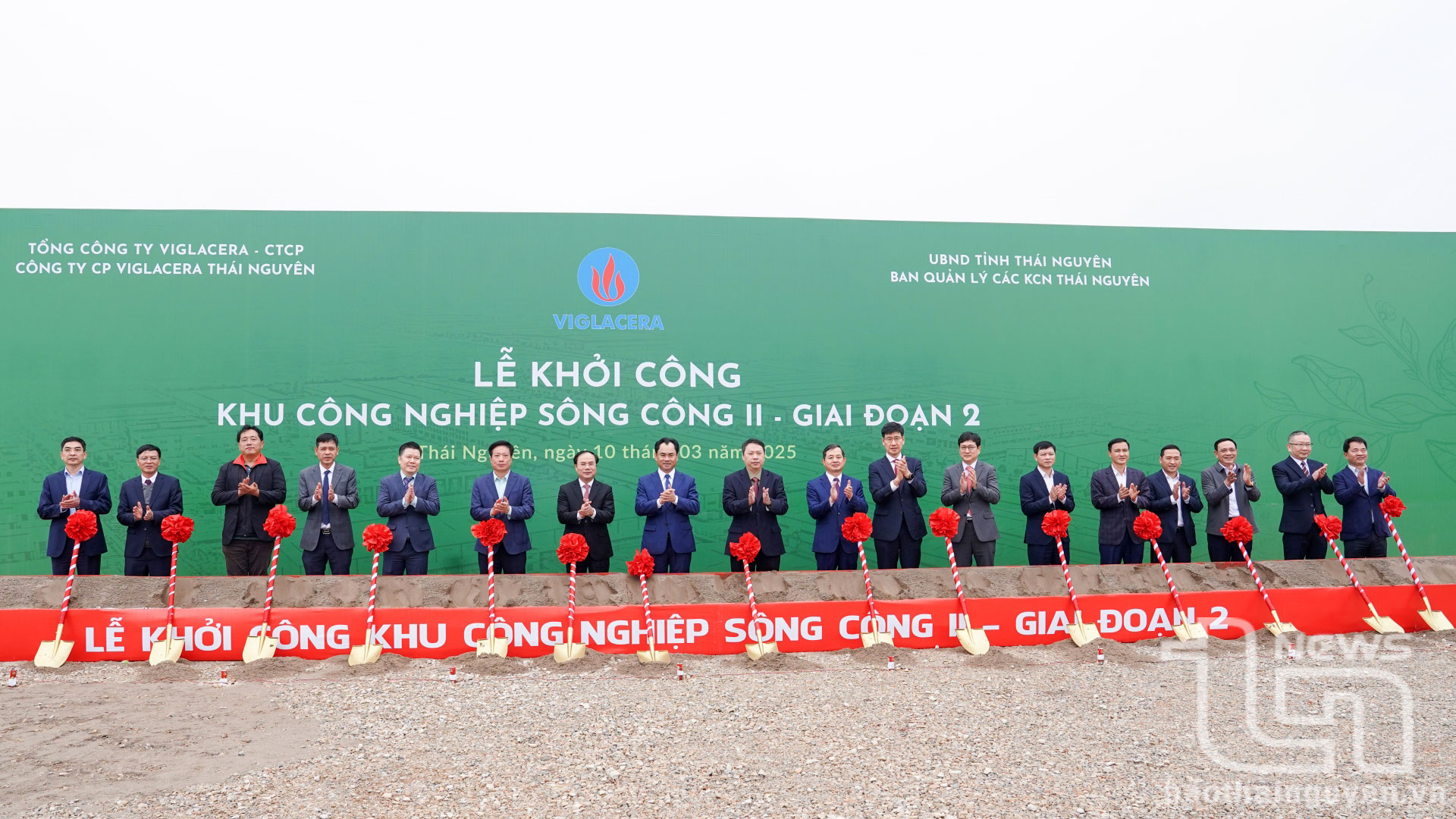 Lễ khởi công Khu công nghiệp Sông Công II - giai đoạn 2.