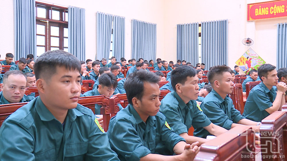 Tập huấn chương trình xây dựng nông thôn mới cho lực lượng dân quân