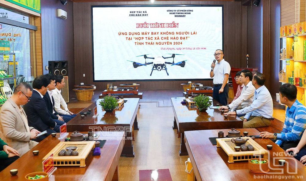 Thái Nguyên thu hút dự án sản xuất UAV và phát triển kinh tế tầm thấp