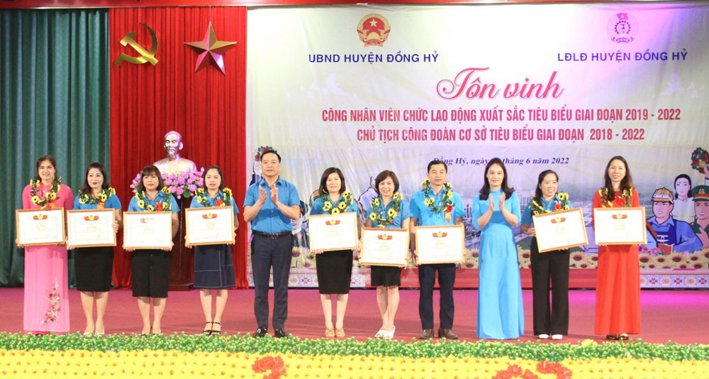 Nhân Đại hội Liên đoàn Lao động huyện Đồng Hỷ nhiệm kỳ 2023-2028: Lan tỏa các phong trào thi đua yêu nước trong Công đoàn