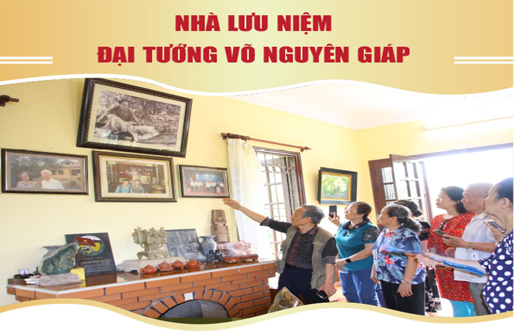 Thăm Nhà lưu niệm Đại tướng Võ Nguyên Giáp trên đảo Kim Bảng