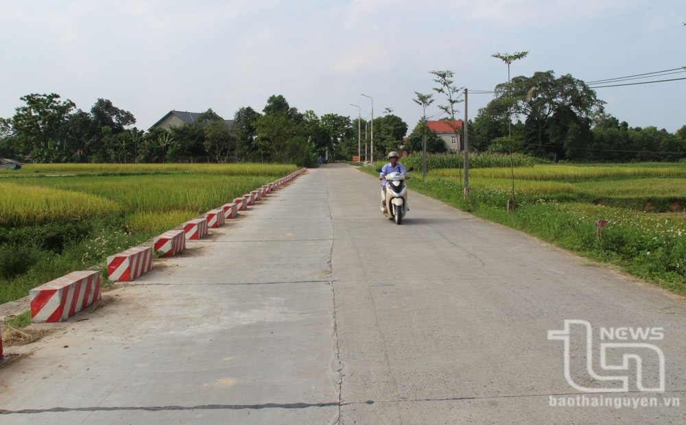 Phú Bình nỗ lực cán đích nông thôn mới nâng cao