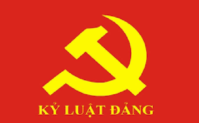Thi hành kỷ luật một số cán bộ, đảng viên