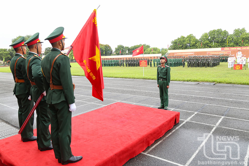 Bộ Tham mưu Quân khu 1: Tổ chức Lễ tuyên thệ chiến sĩ mới năm 2024