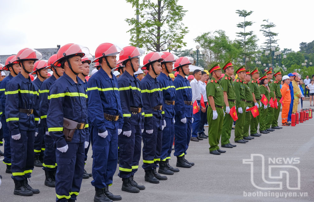 Lực lượng tham gia Hội thi.