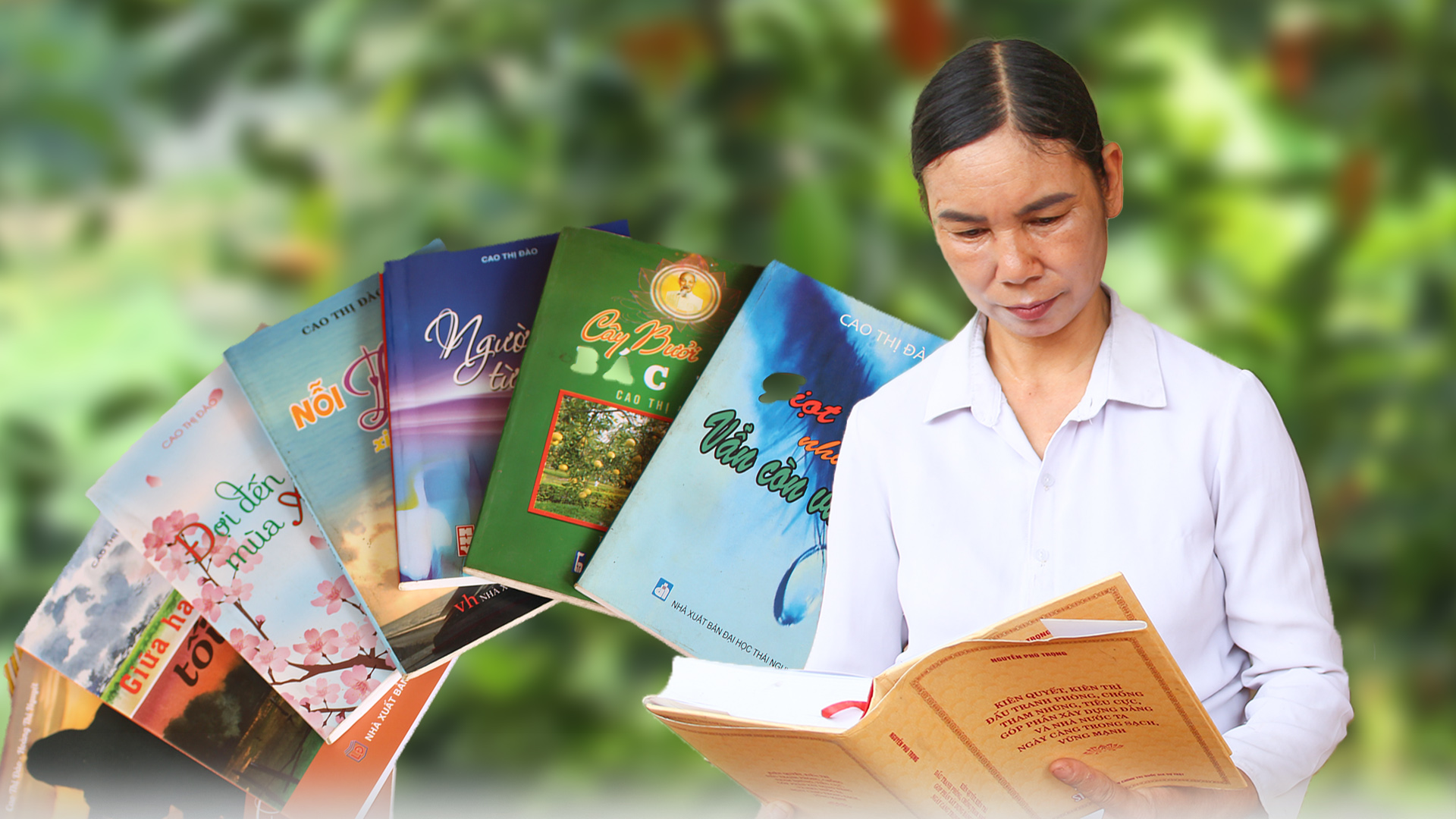 “Nhà văn nông dân” đam mê làm việc thiện