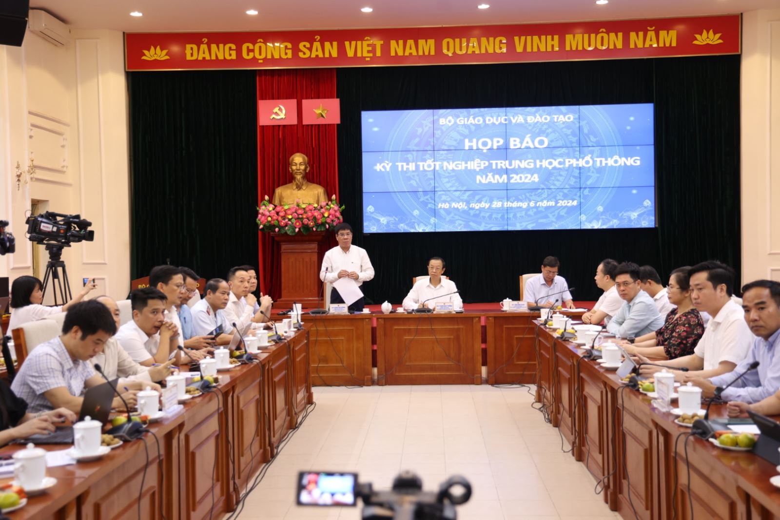 Thời gian công bố điểm thi tốt nghiệp THPT 2024 