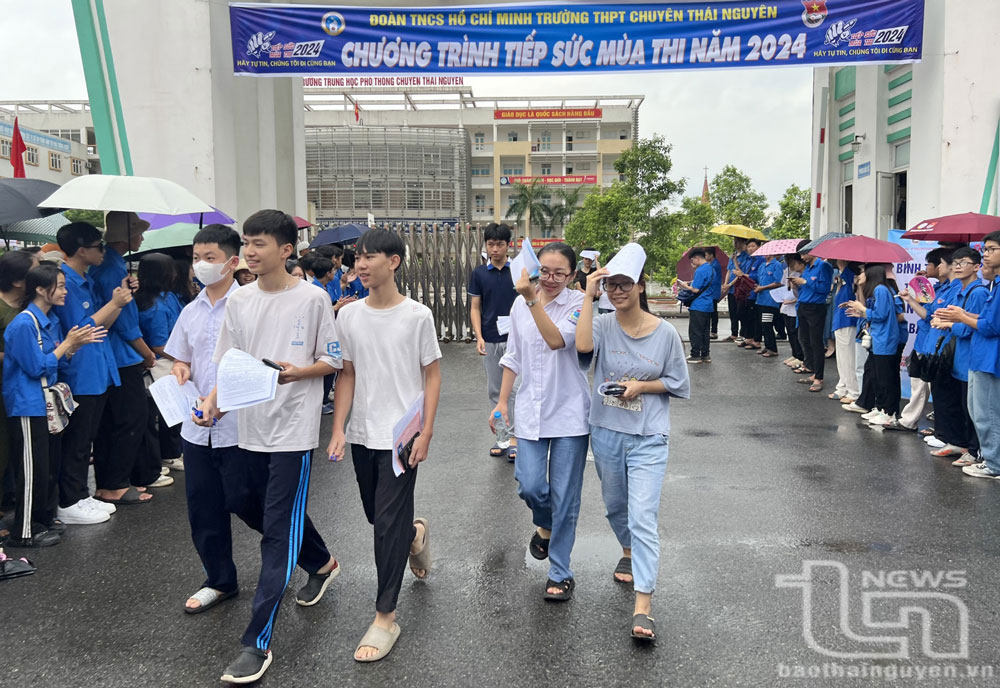 Thái Nguyên: Công bố điểm thi vào lớp 10 các trường THPT