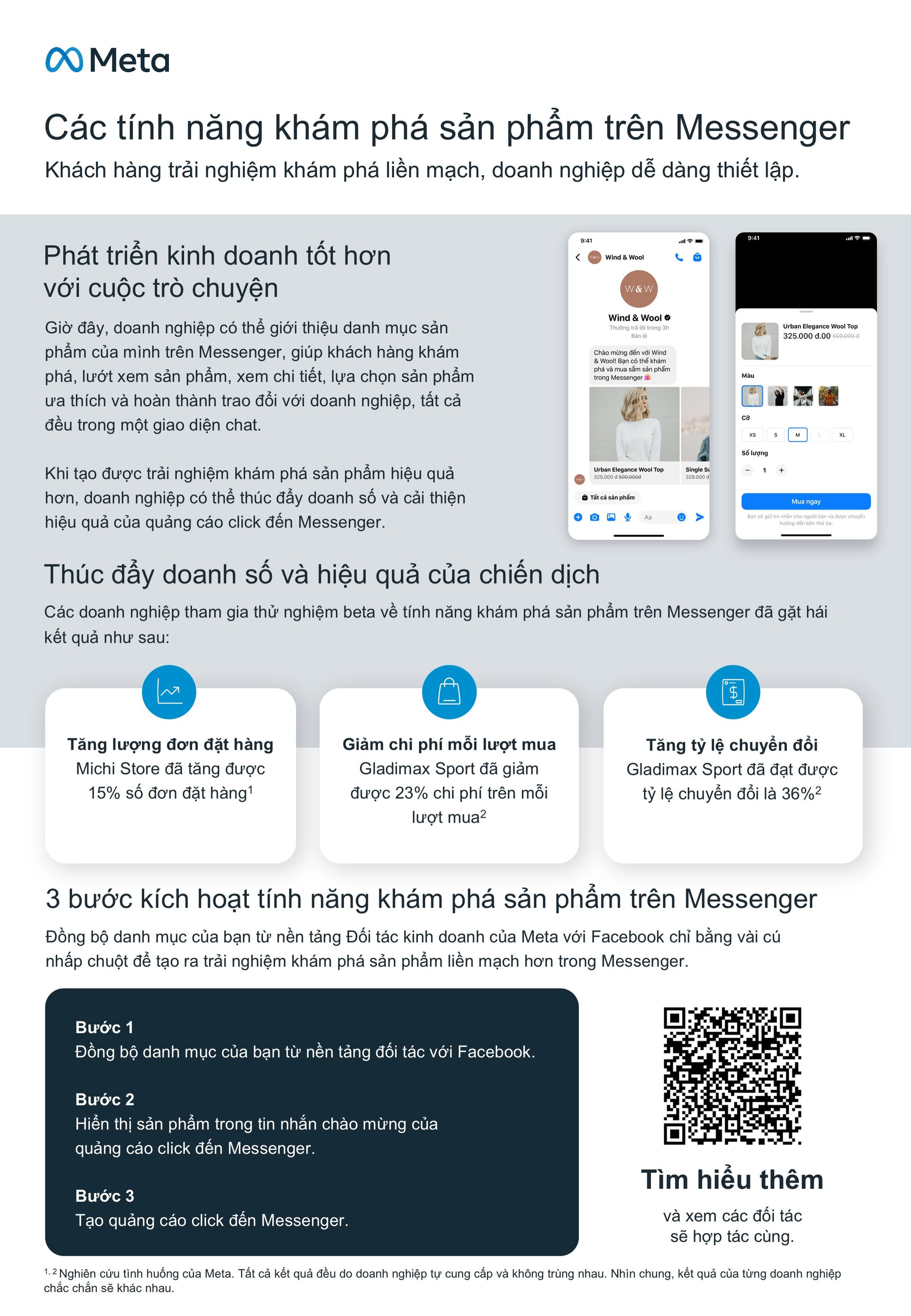 Meta giới thiệu giải pháp nhắn tin mới tại thị trường Việt Nam