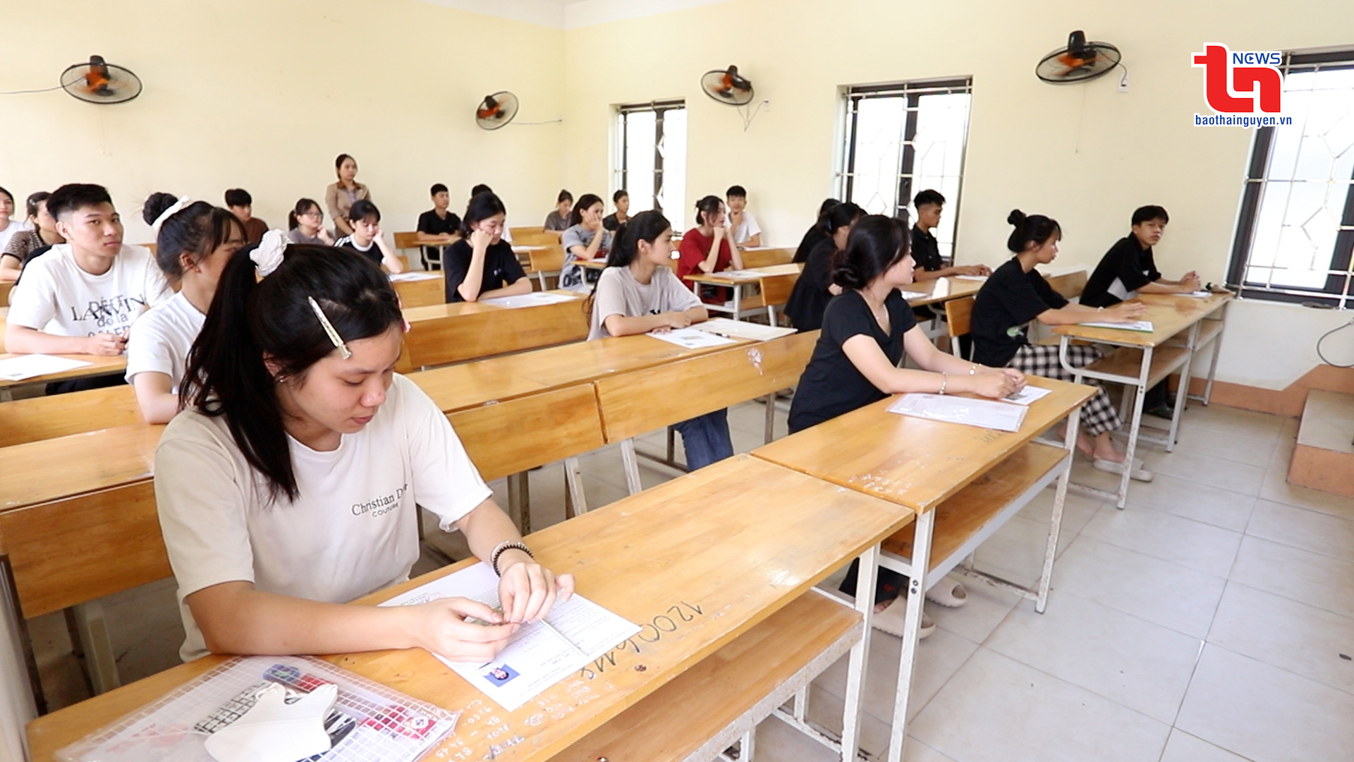 Thái Nguyên: Gần 19 nghìn thí sinh làm thủ tục dự thi tốt nghiệp THPT 2025