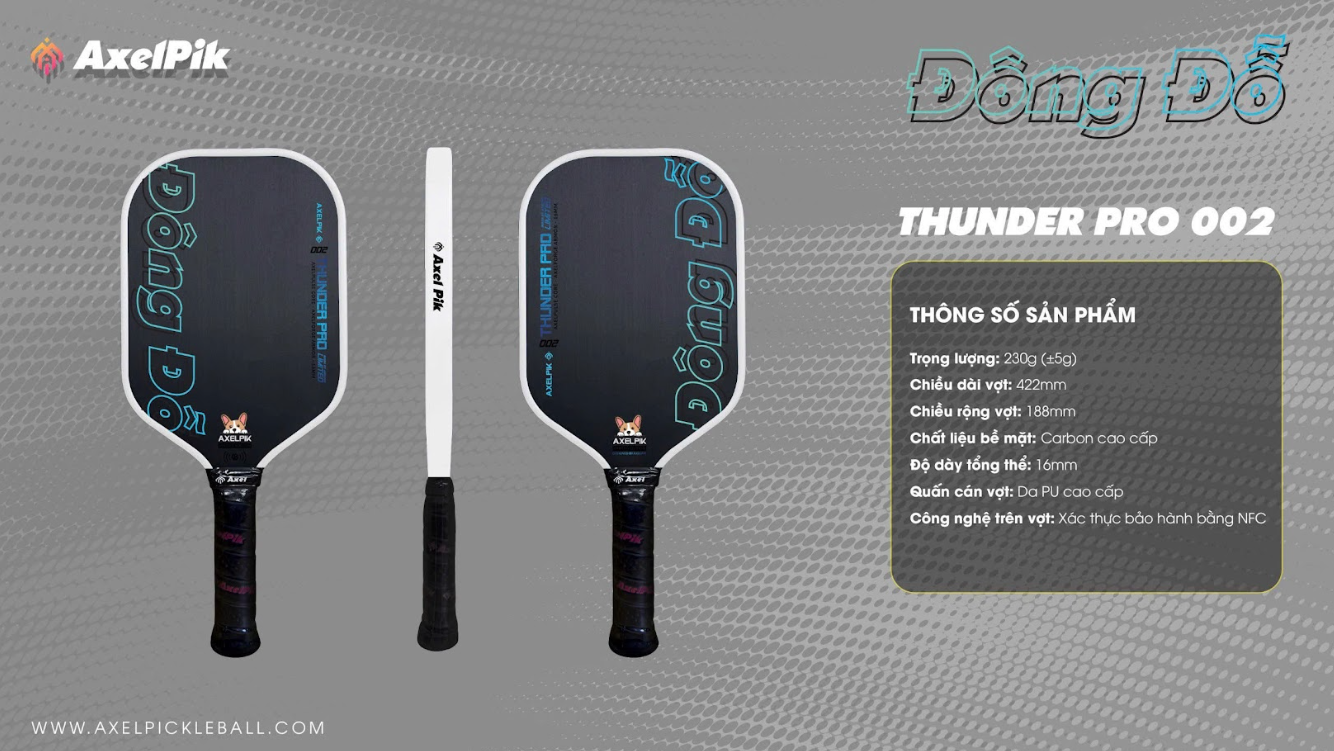 Khám phá Axel Pik: Thương hiệu Việt Nam tiên phong với vợt Pickleball cá nhân hóa