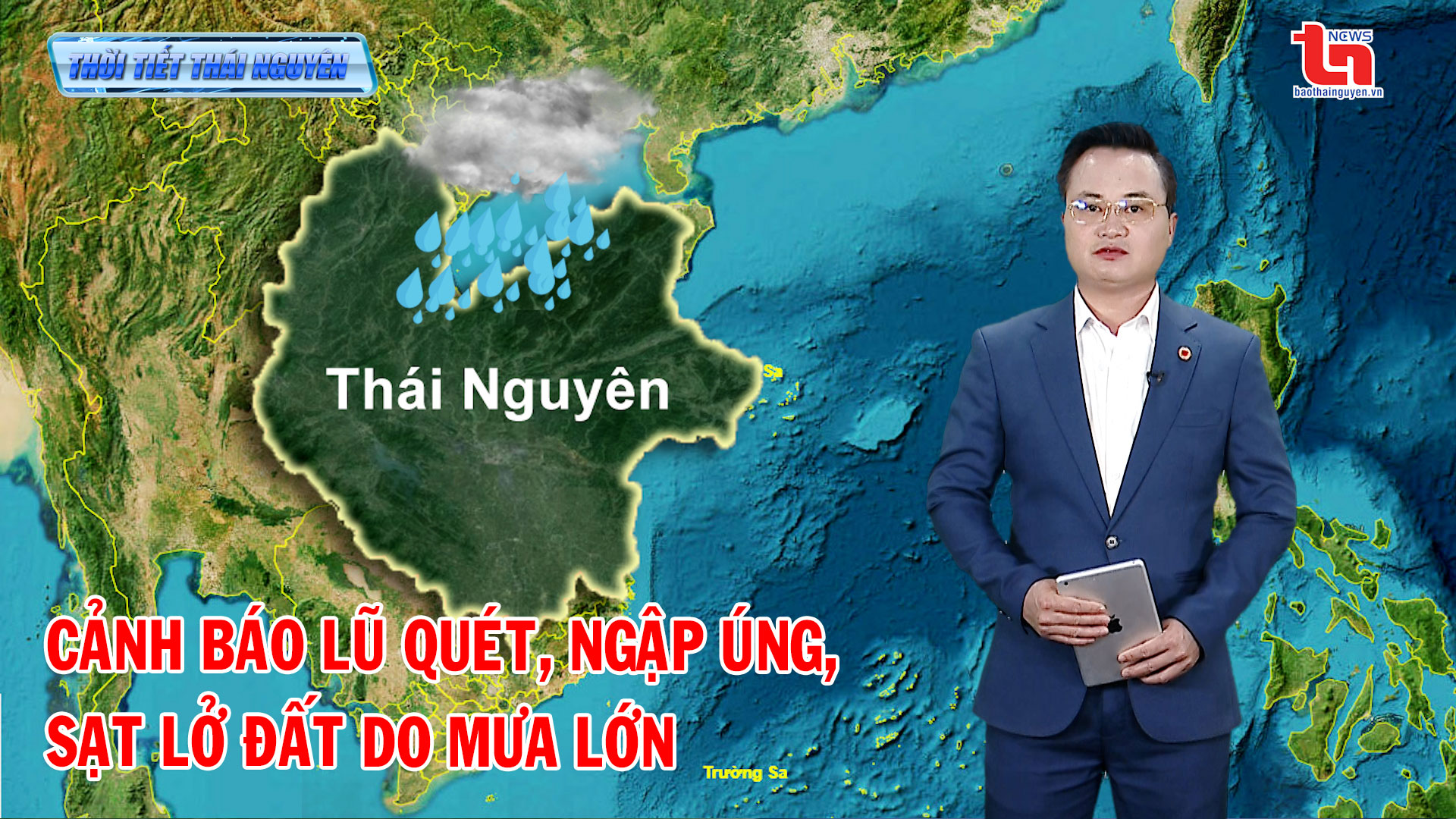 Dự báo thời tiết Thái Nguyên đêm 27/6 và ngày 28/6