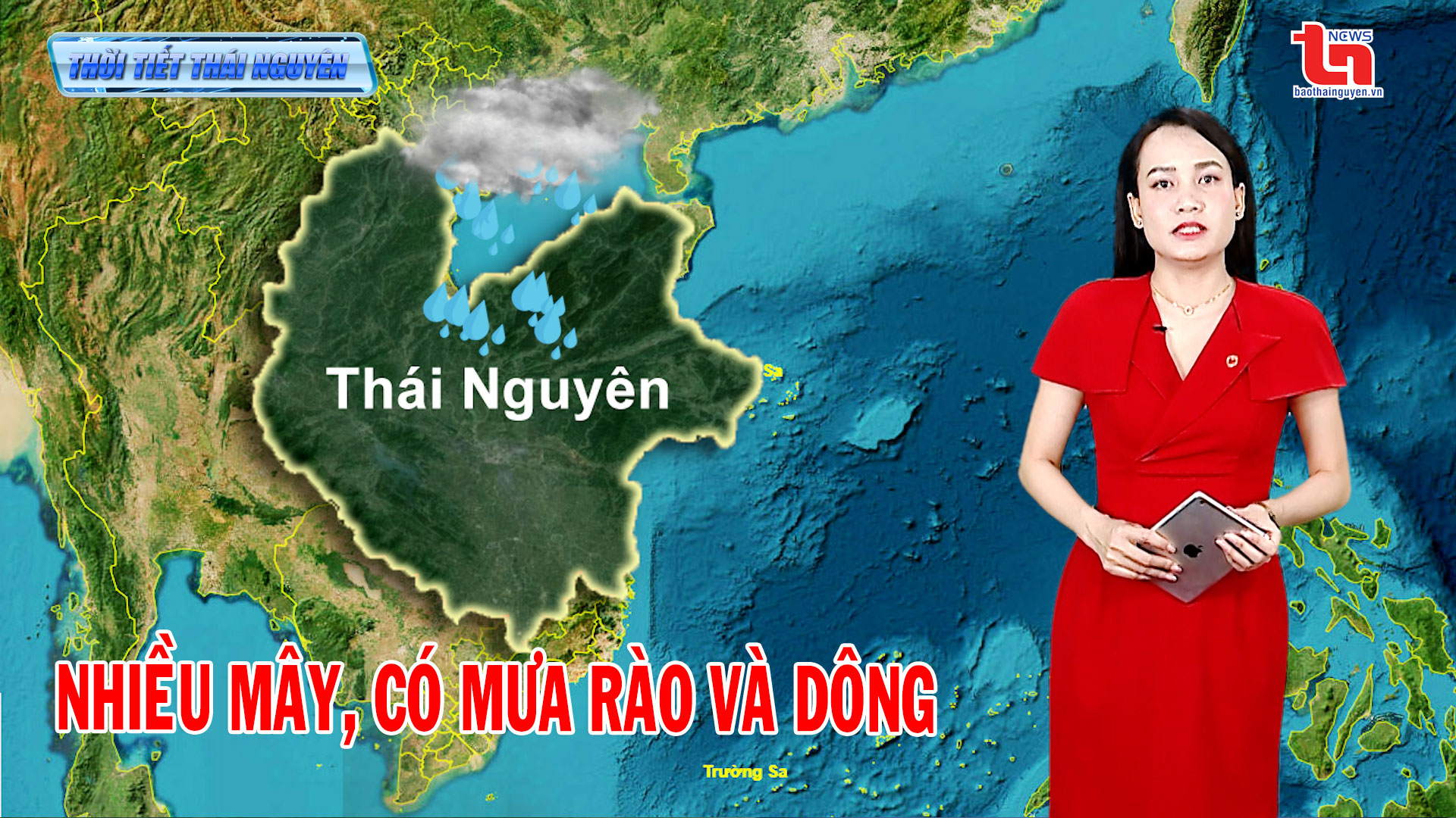 Dự báo thời tiết Thái Nguyên đêm 28/6 và ngày 29/6
