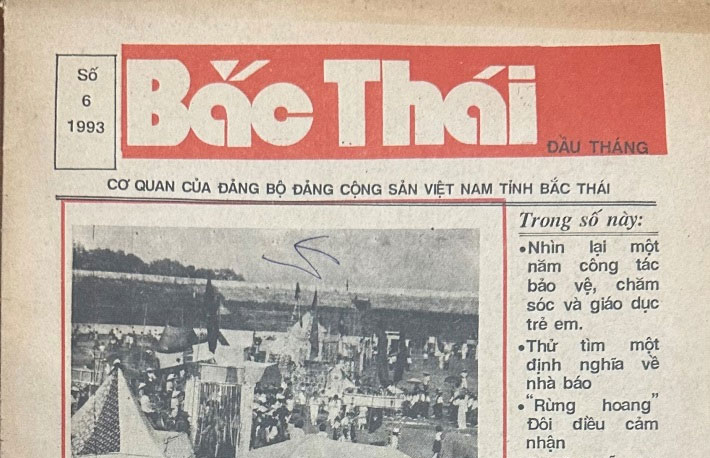 Ký ức về tờ báo Bắc Thái