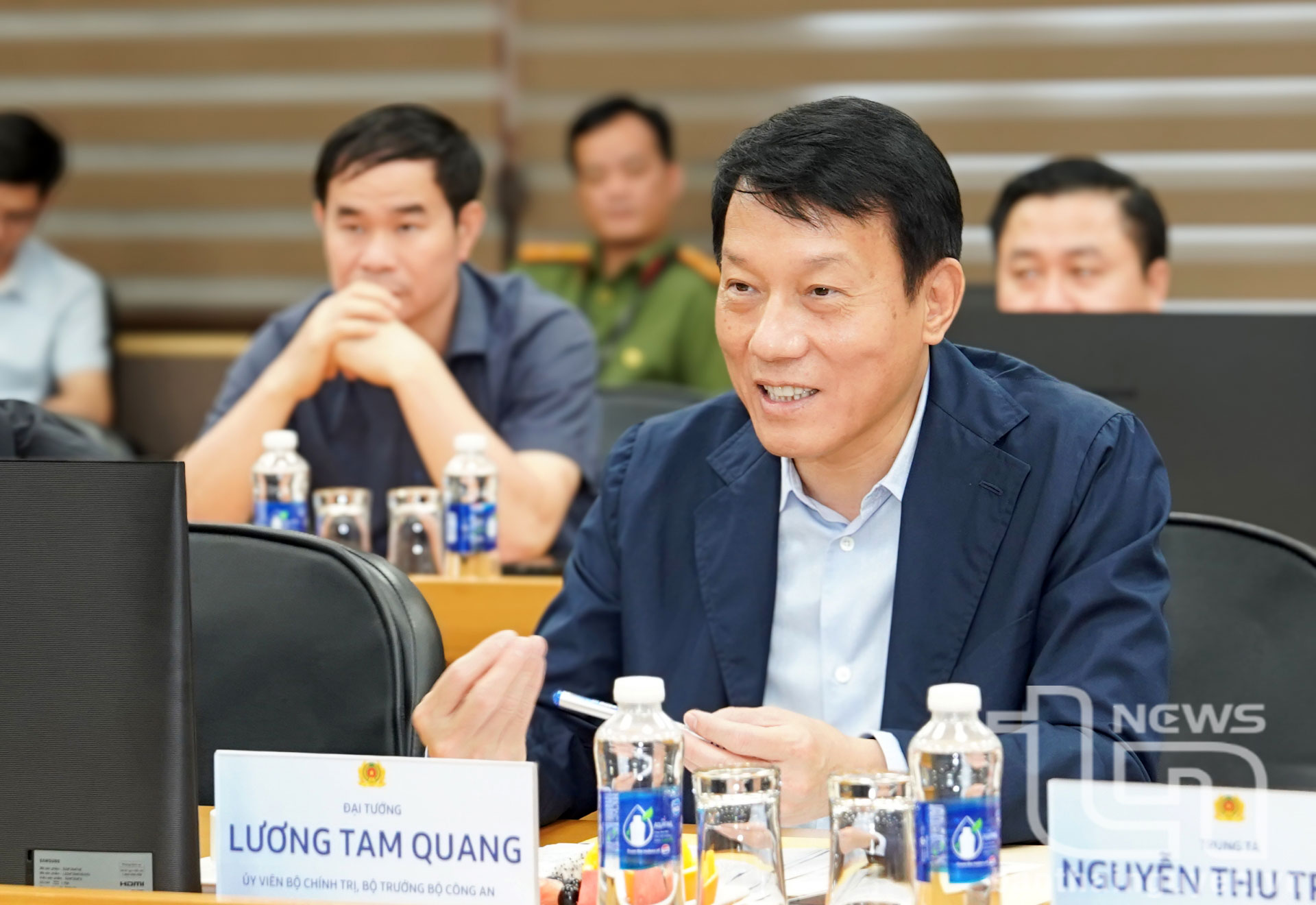 Bộ trưởng Bộ Công an Lương Tam Quang thăm và làm việc tại Samsung Thái Nguyên